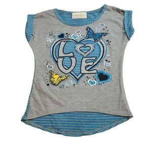 Bobbie Brooks Love Heart shirt XS4/5